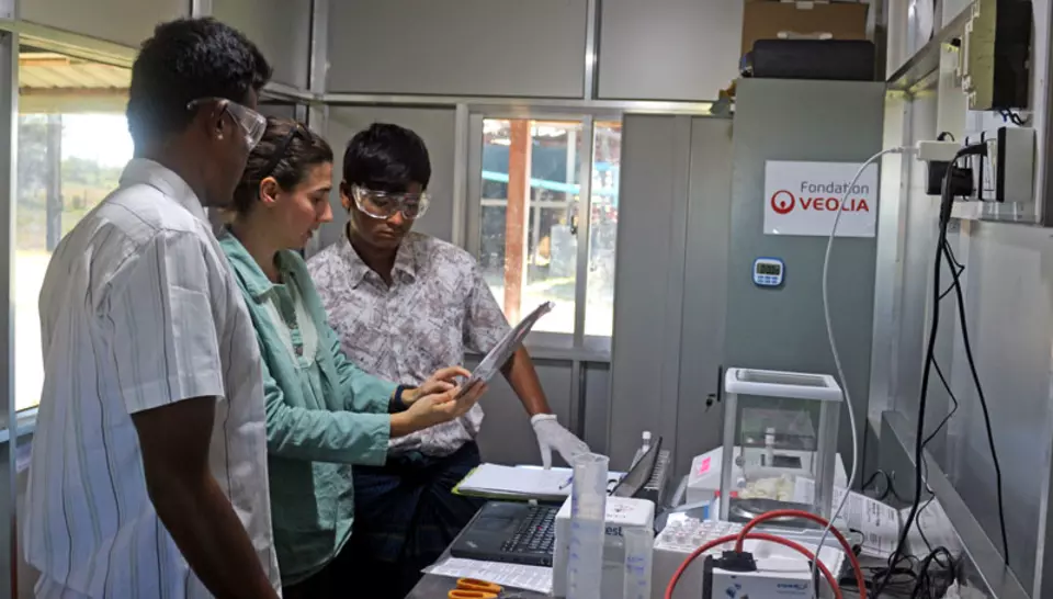 La fondation Veolia soutient les Rohingyas avec Solidarités International